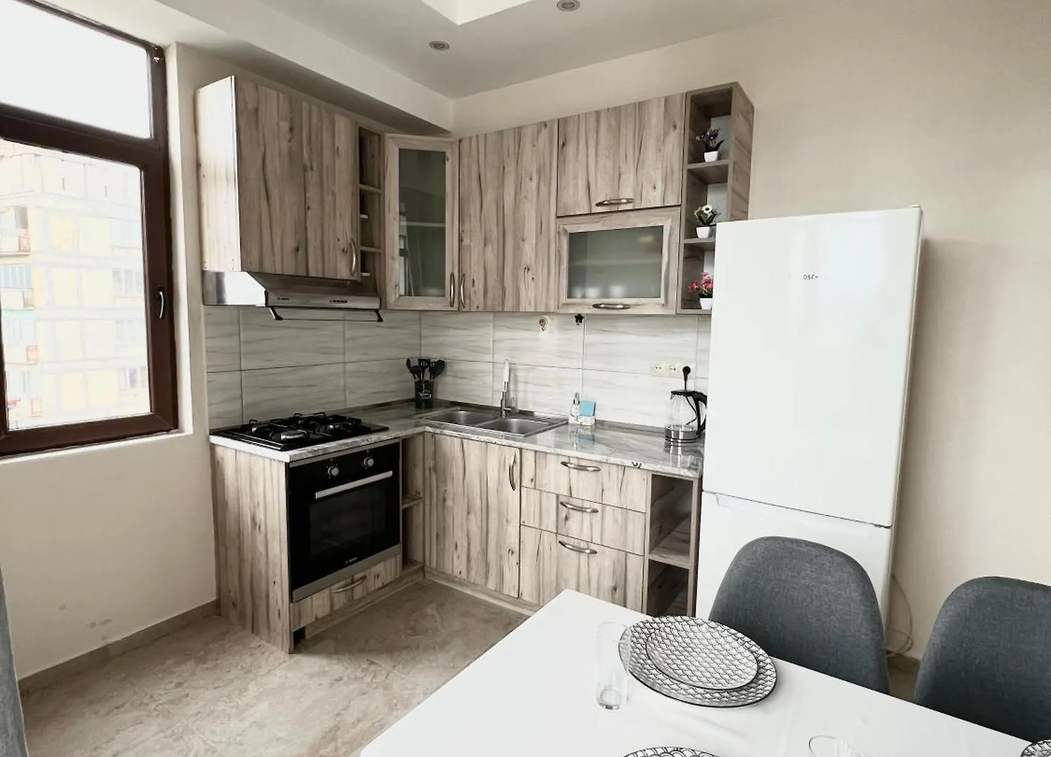 Spacious Apartment With 2 Balconies Tbilisi